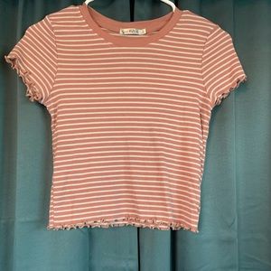 Stripped crop top